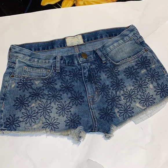 Current/Elliott Pants - Current Elliott bf shorts